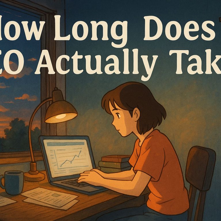 How Long Does SEO Actually Take